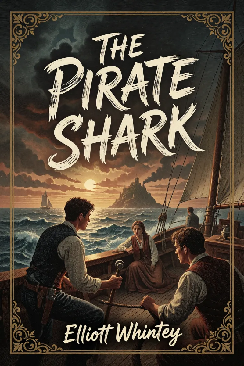Cover of The pirate shark by Elliott Whitney