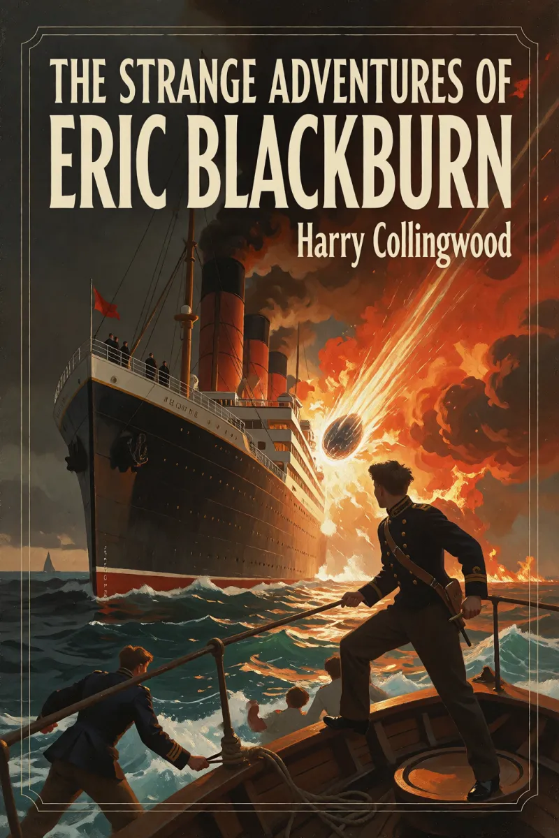 Cover of The Strange Adventures of Eric Blackburn by Harry Collingwood