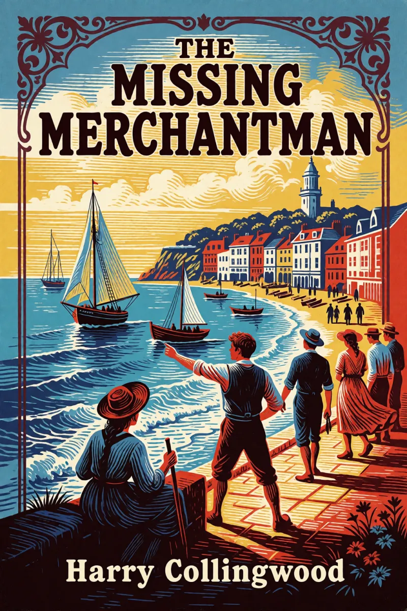 Cover of The Missing Merchantman by Harry Collingwood