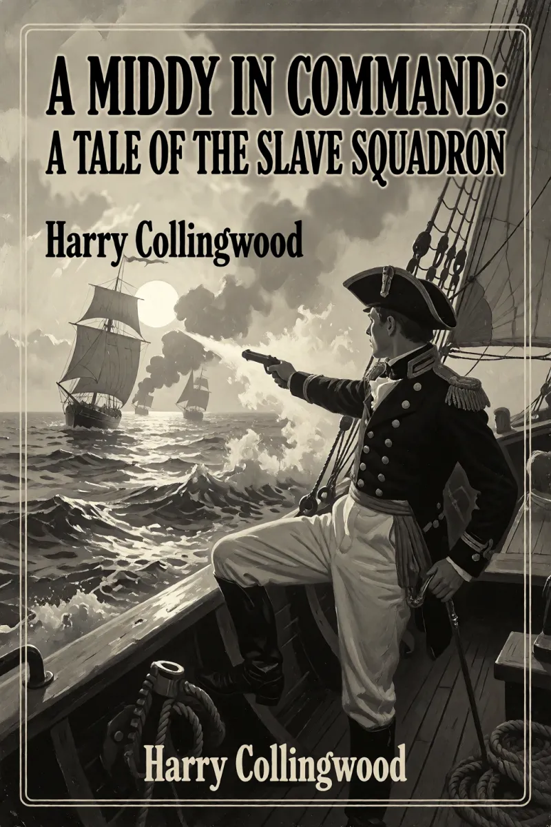 Cover of A Middy in Command: A Tale of the Slave Squadron by Harry Collingwood