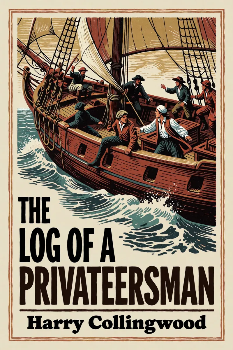Cover of The Log of a Privateersman by Harry Collingwood