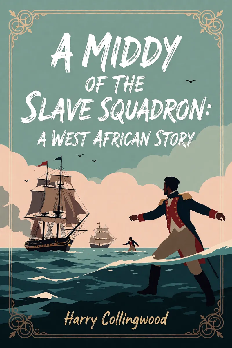 Cover of A Middy of the Slave Squadron: A West African Story by Harry Collingwood