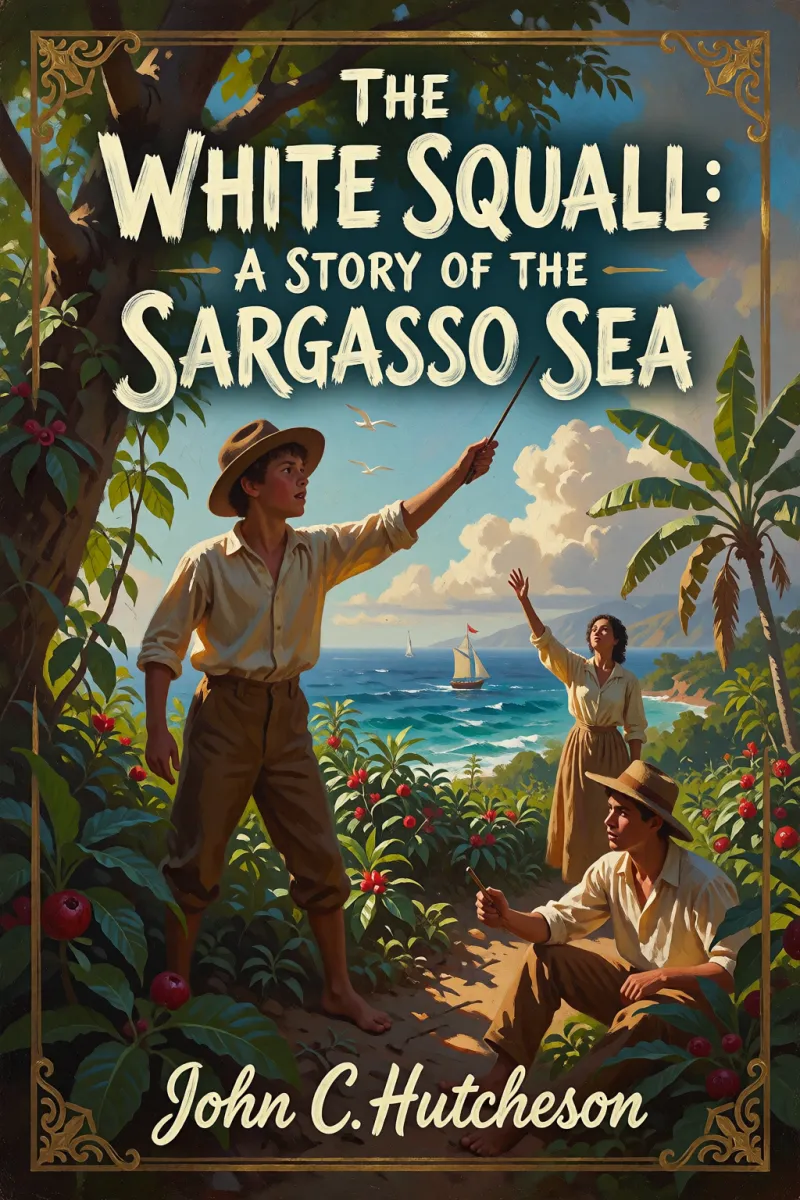 Cover of The White Squall: A Story of the Sargasso Sea by John C. Hutcheson