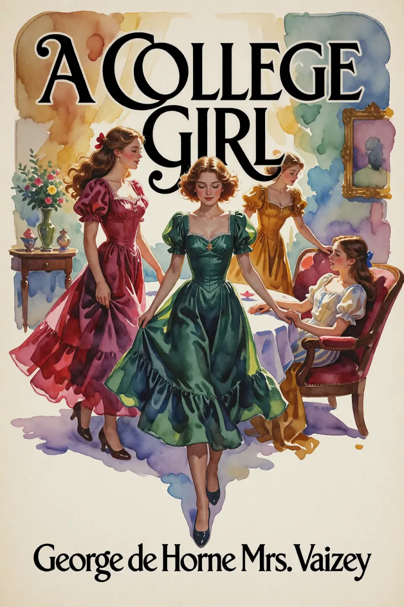 Cover of A College Girl by George de Horne Mrs. Vaizey