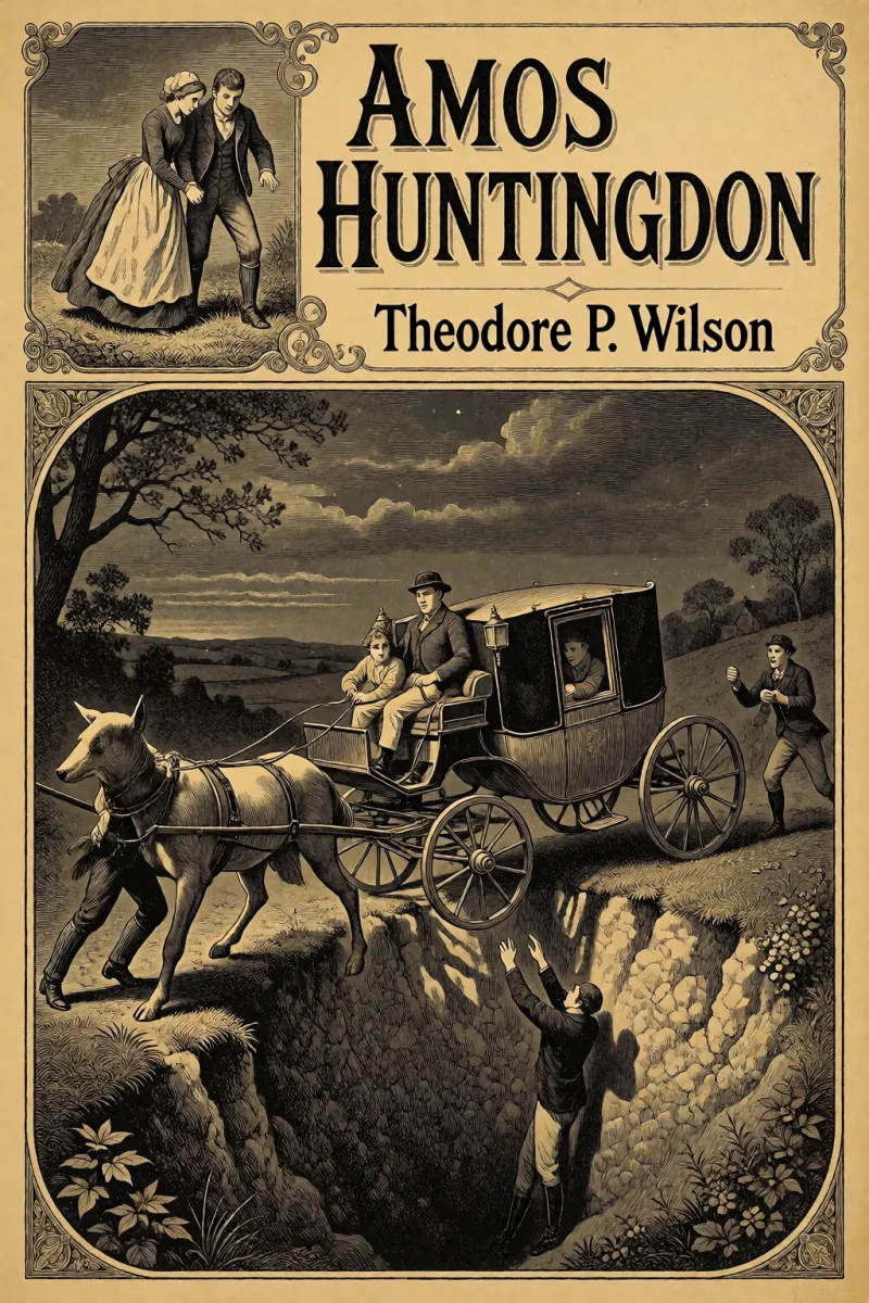 Cover of Amos Huntingdon by Theodore P. Wilson