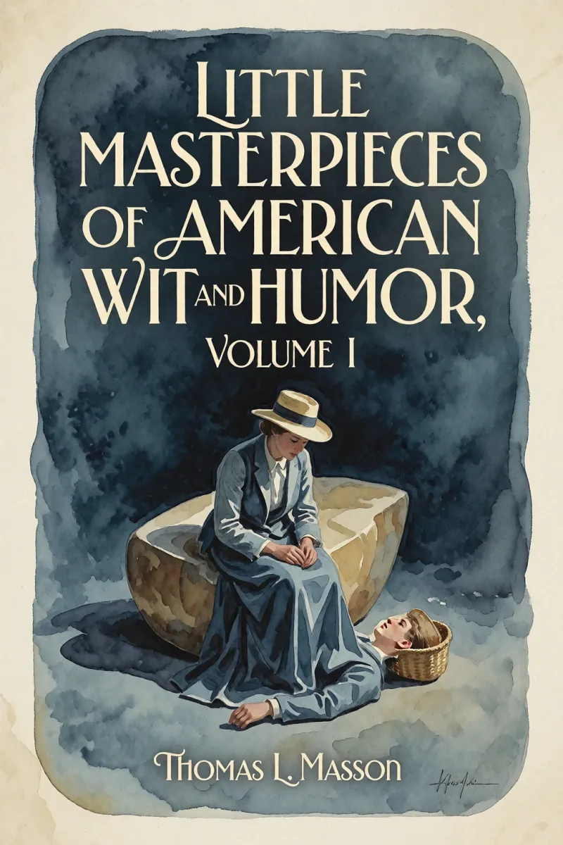 Cover of Little Masterpieces of American Wit and Humor, Volume I by Thomas L. Masson