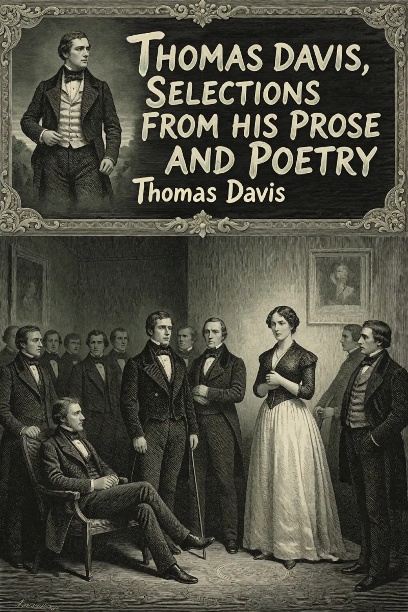 Cover of Thomas Davis, selections from his prose and poetry by Thomas Davis
