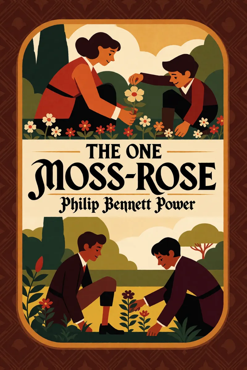 Cover of The One Moss-Rose by Philip Bennett Power