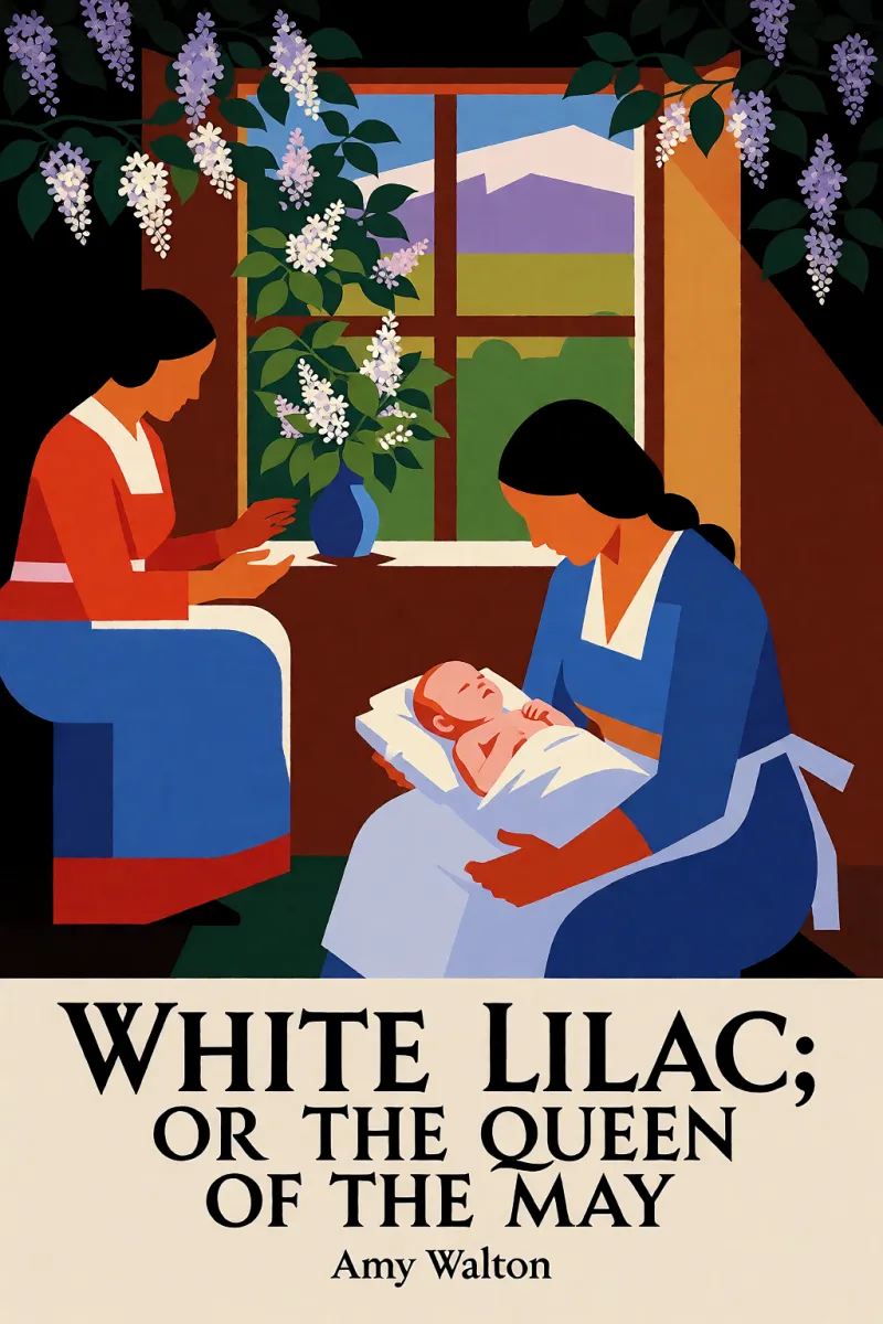 Cover of White Lilac; or the Queen of the May by Amy Walton