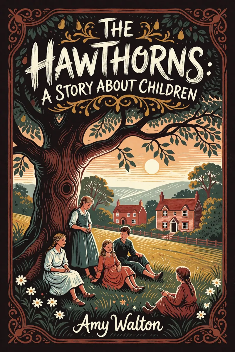 Cover of The Hawthorns: A Story about Children by Amy Walton