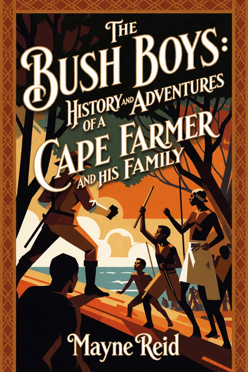 Cover of The Bush Boys: History and Adventures of a Cape Farmer and his Family by Mayne Reid