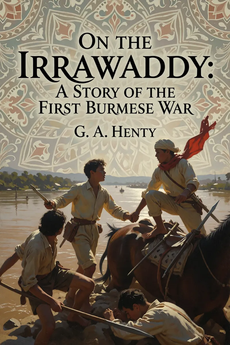 Cover of On the Irrawaddy: A Story of the First Burmese War by G. A. Henty