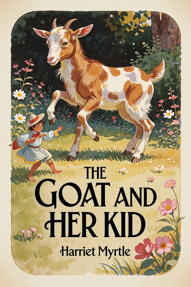 Cover of The Goat and Her Kid by Harriet Myrtle