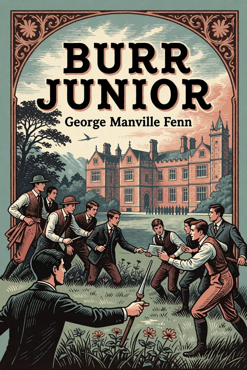 Cover of Burr Junior by George Manville Fenn