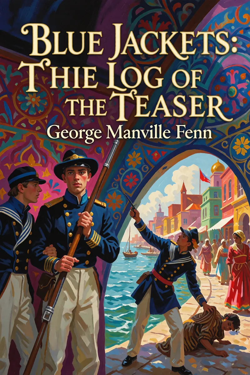 Cover of Blue Jackets: The Log of the Teaser by George Manville Fenn