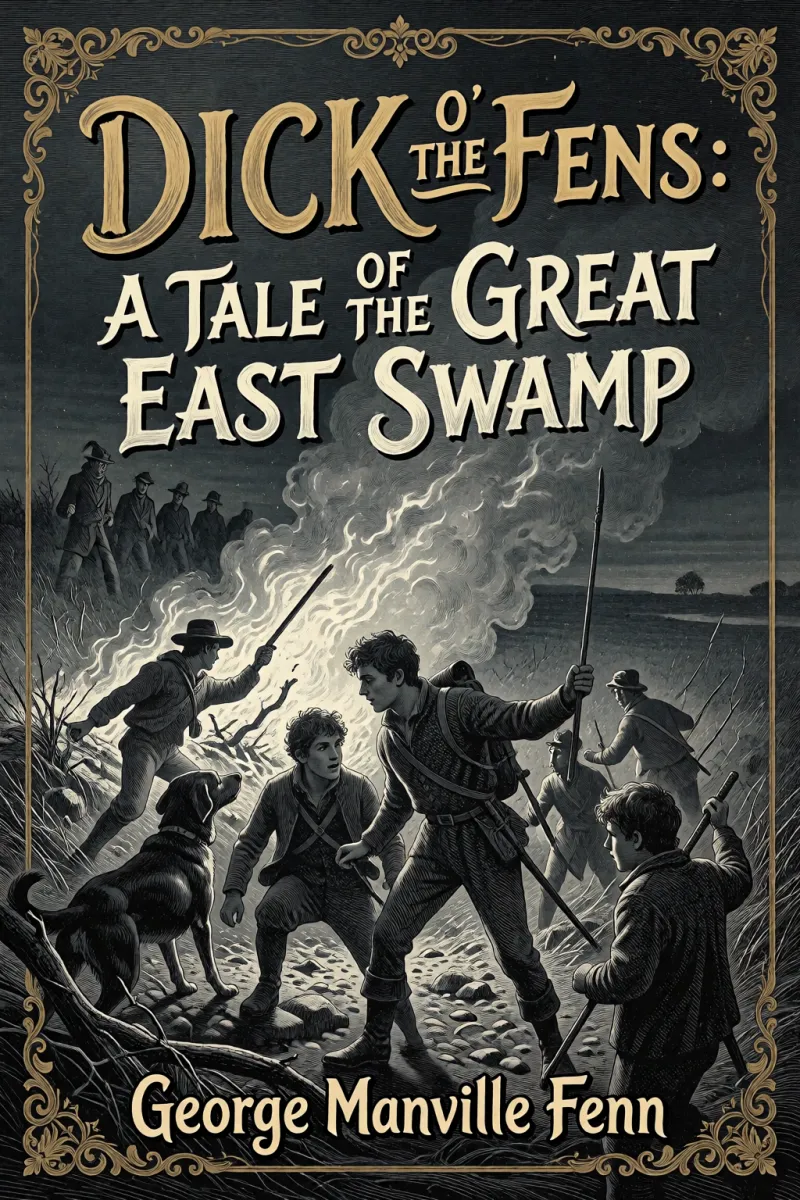 Cover of Dick o' the Fens: A Tale of the Great East Swamp by George Manville Fenn