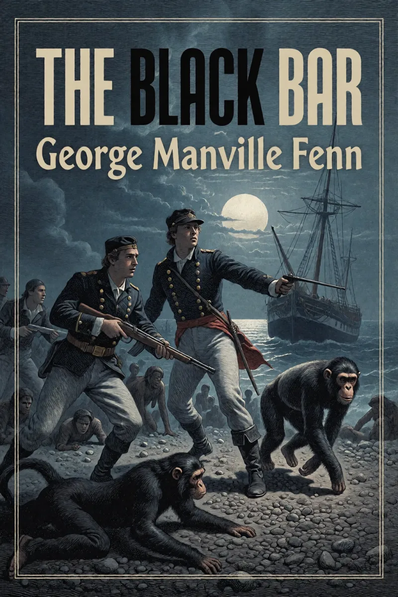 Cover of The Black Bar by George Manville Fenn