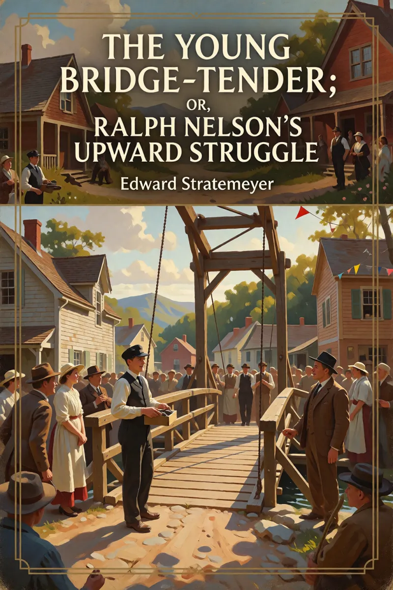 Cover of The Young Bridge-Tender; or, Ralph Nelson's Upward Struggle by Edward Stratemeyer