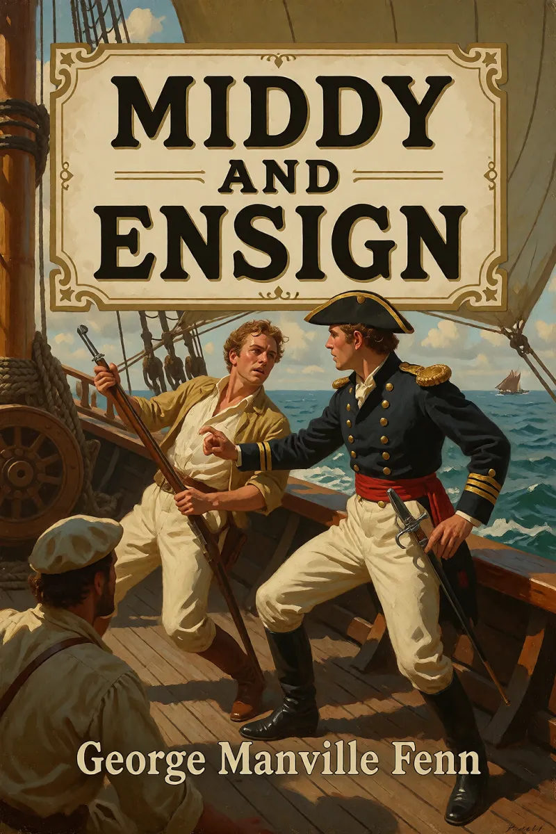 Cover of Middy and Ensign by George Manville Fenn