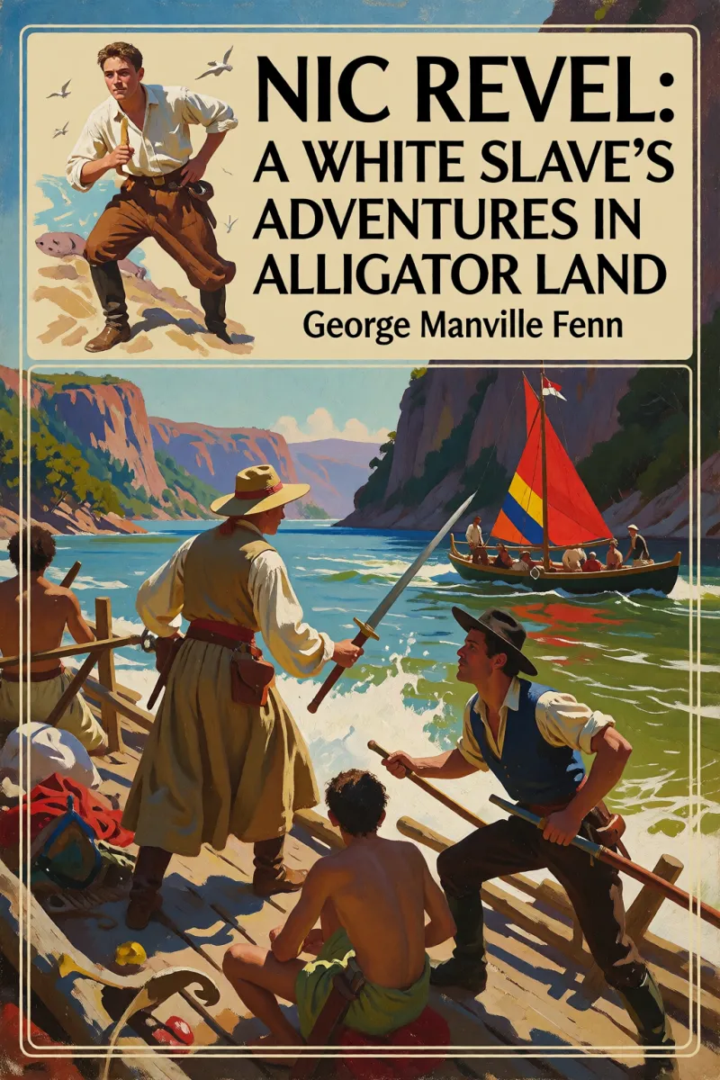 Cover of Nic Revel: A White Slave's Adventures in Alligator Land by George Manville Fenn