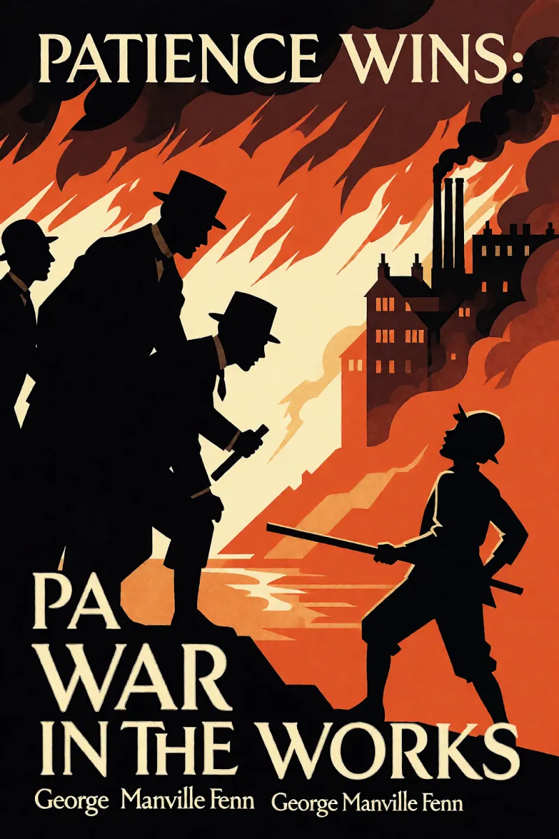 Cover of Patience Wins: War in the Works by George Manville Fenn