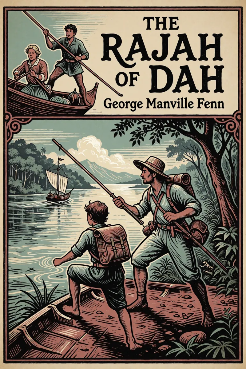 Cover of The Rajah of Dah by George Manville Fenn