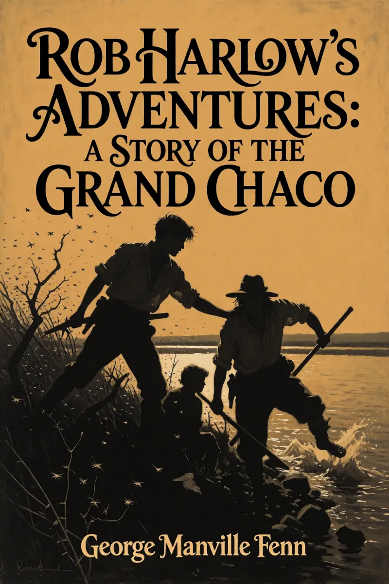 Cover of Rob Harlow's Adventures: A Story of the Grand Chaco by George Manville Fenn