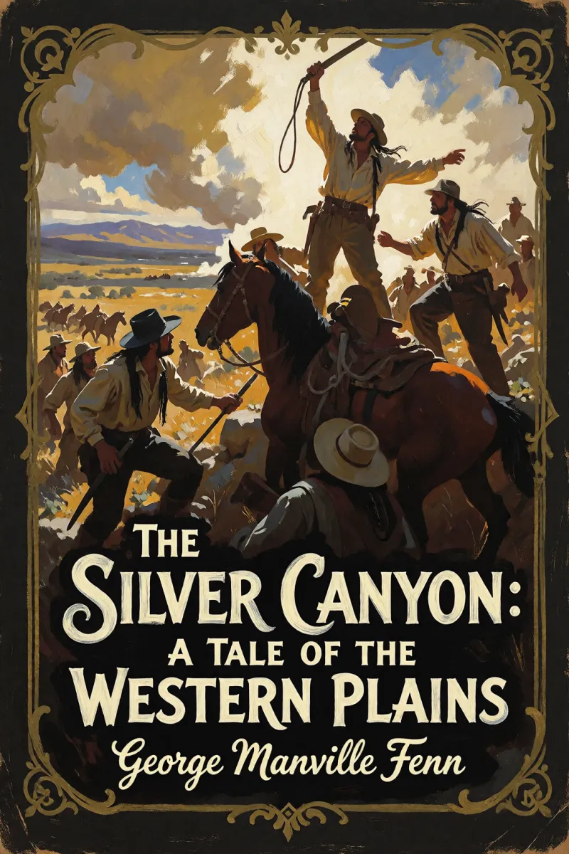Cover of The Silver Canyon: A Tale of the Western Plains by George Manville Fenn