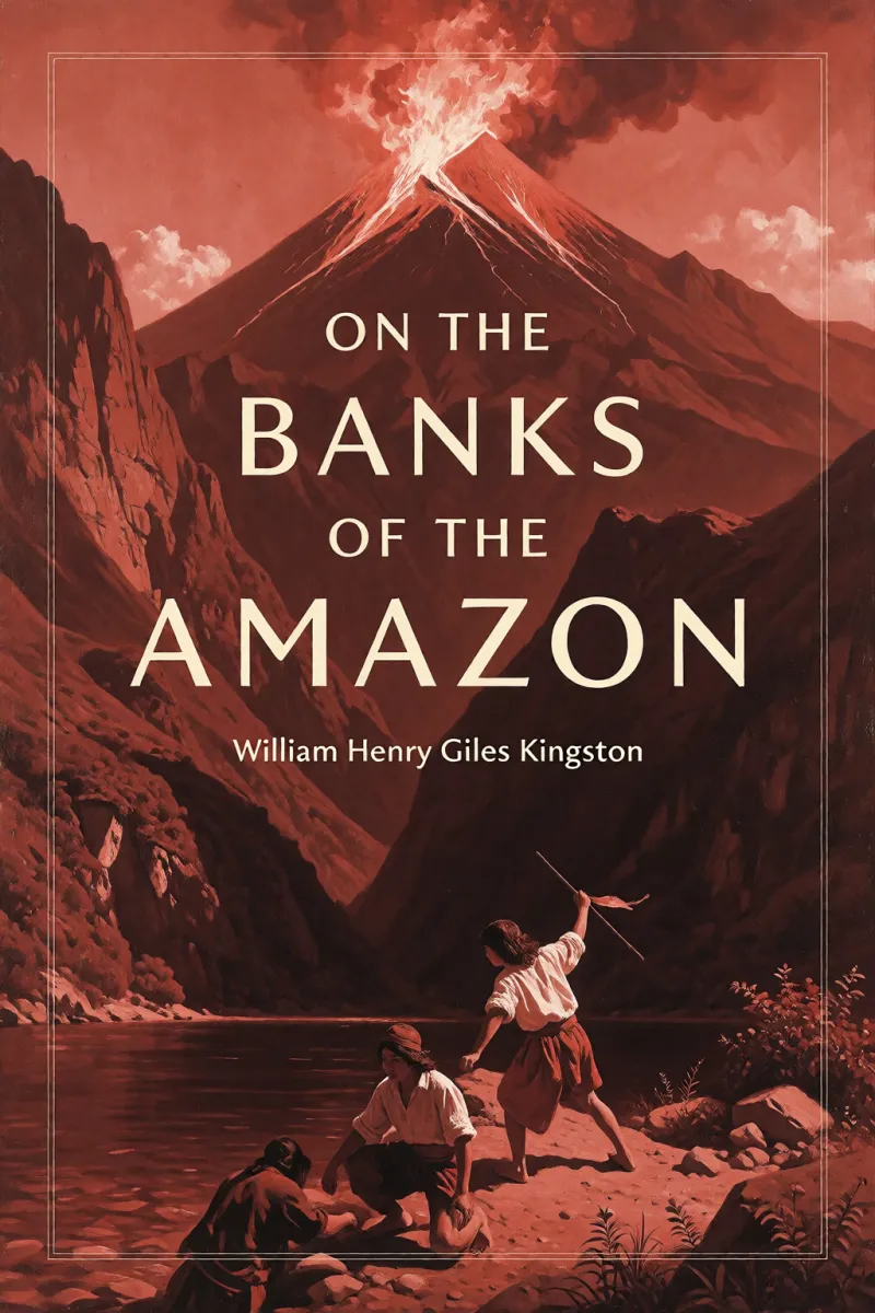 Cover of On the Banks of the Amazon by William Henry Giles Kingston
