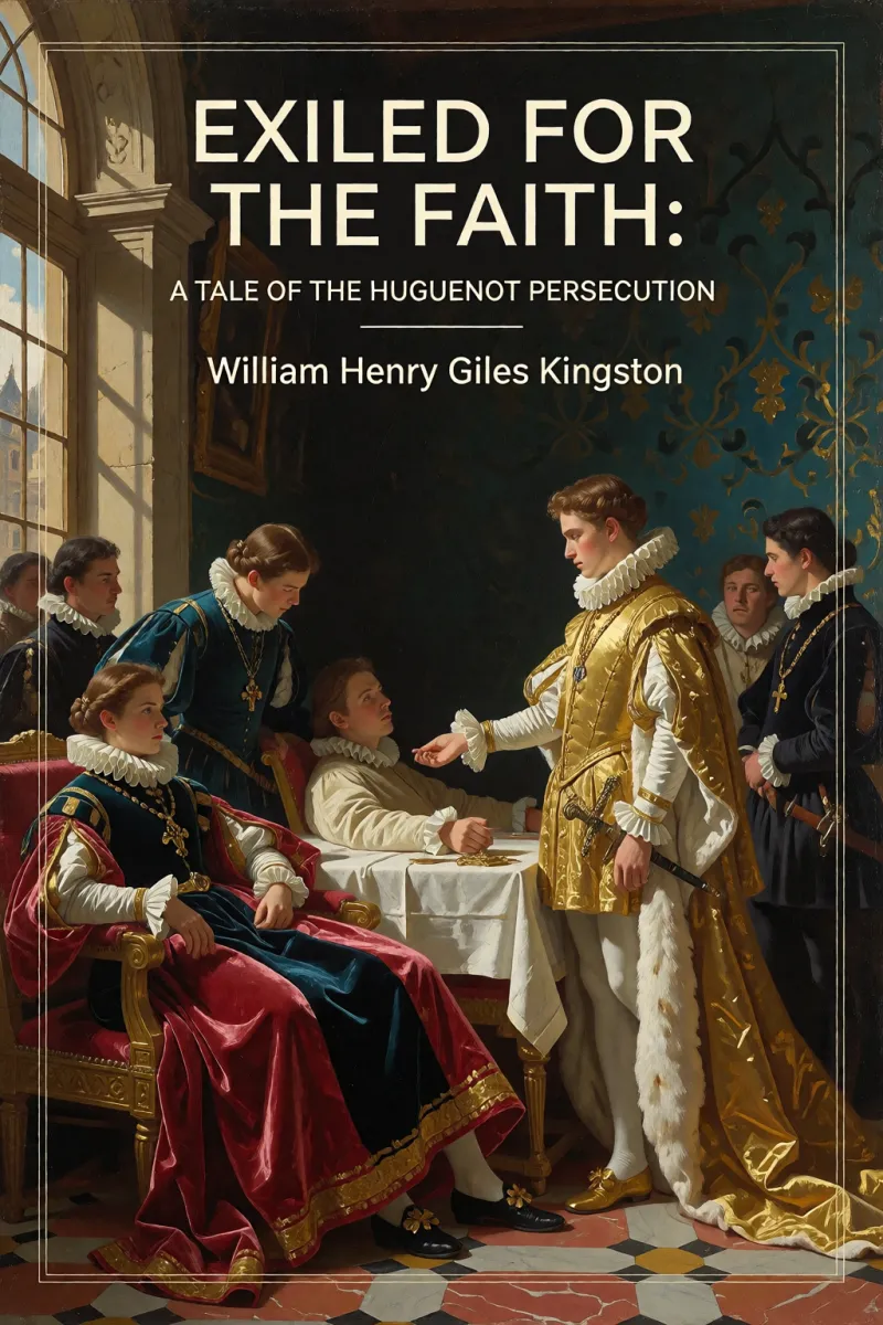 Cover of Exiled for the Faith: A Tale of the Huguenot Persecution by William Henry Giles Kingston
