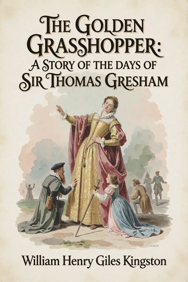 Cover of The Golden Grasshopper: A story of the days of Sir Thomas Gresham by William Henry Giles Kingston