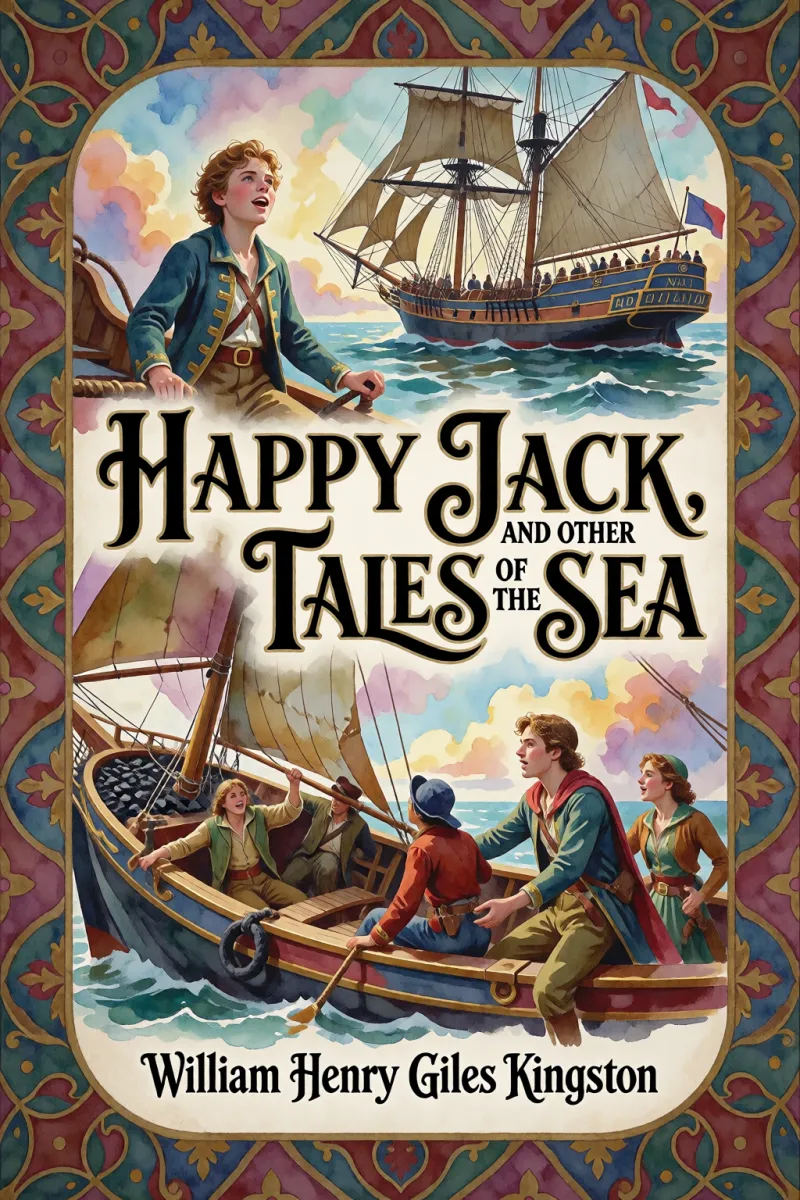 Cover of Happy Jack, and Other Tales of the Sea by William Henry Giles Kingston