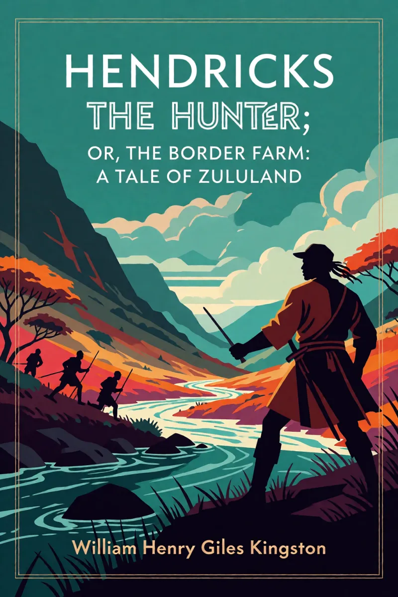 Cover of Hendricks the Hunter; Or, The Border Farm: A Tale of Zululand by William Henry Giles Kingston