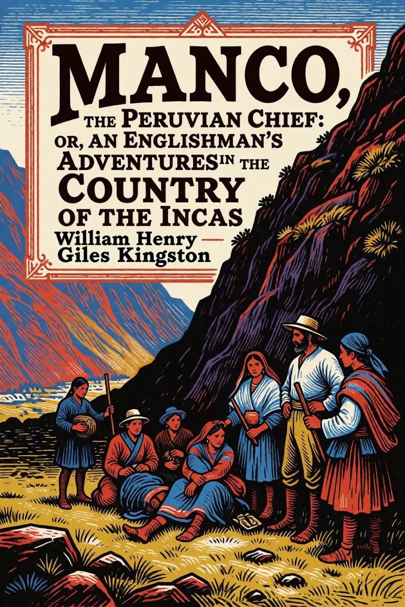 Cover of Manco, the Peruvian Chief: Or, An Englishman's Adventures in the Country of the Incas by William Henry Giles Kingston