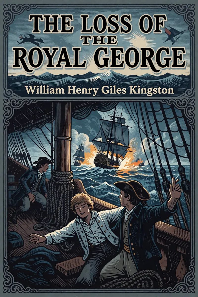 Cover of The Loss of the Royal George by William Henry Giles Kingston