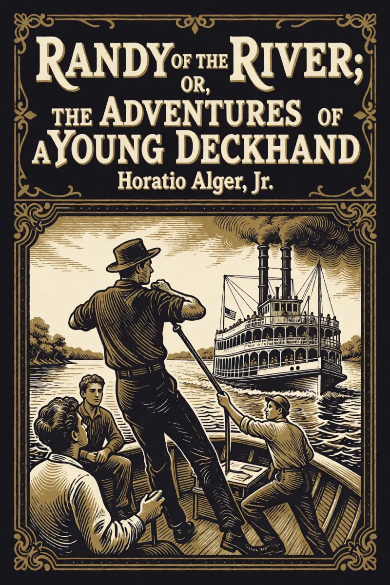 Cover of Randy of the River; Or, The Adventures of a Young Deckhand by Horatio Alger, Jr.