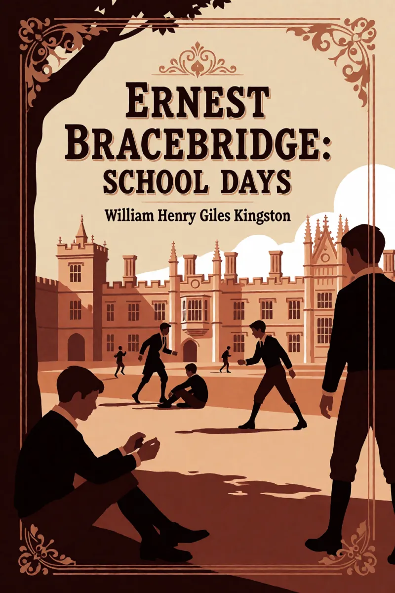 Cover of Ernest Bracebridge: School Days by William Henry Giles Kingston
