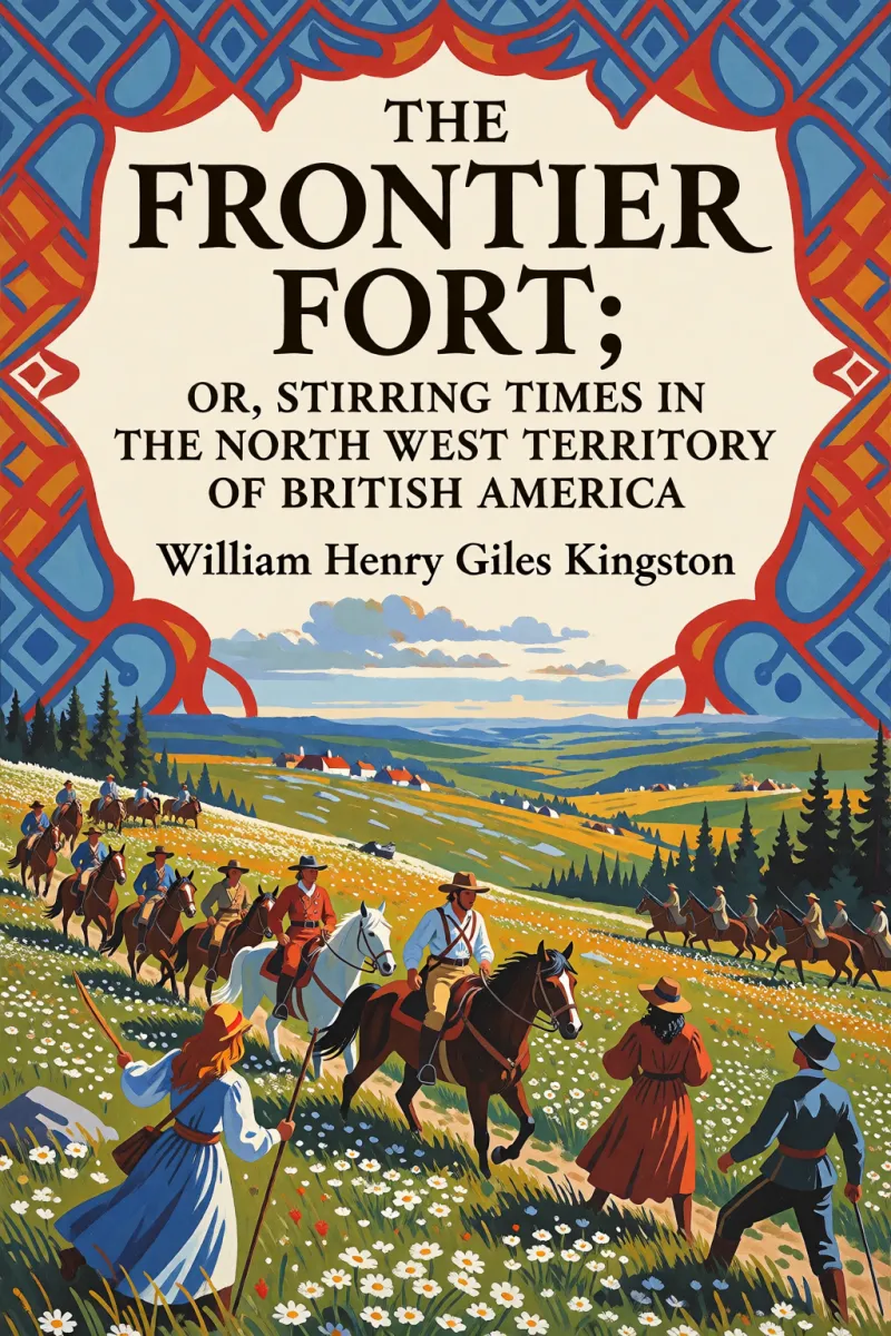 Cover of The Frontier Fort: Or, Stirring Times in the North West Territory of British America by William Henry Giles Kingston