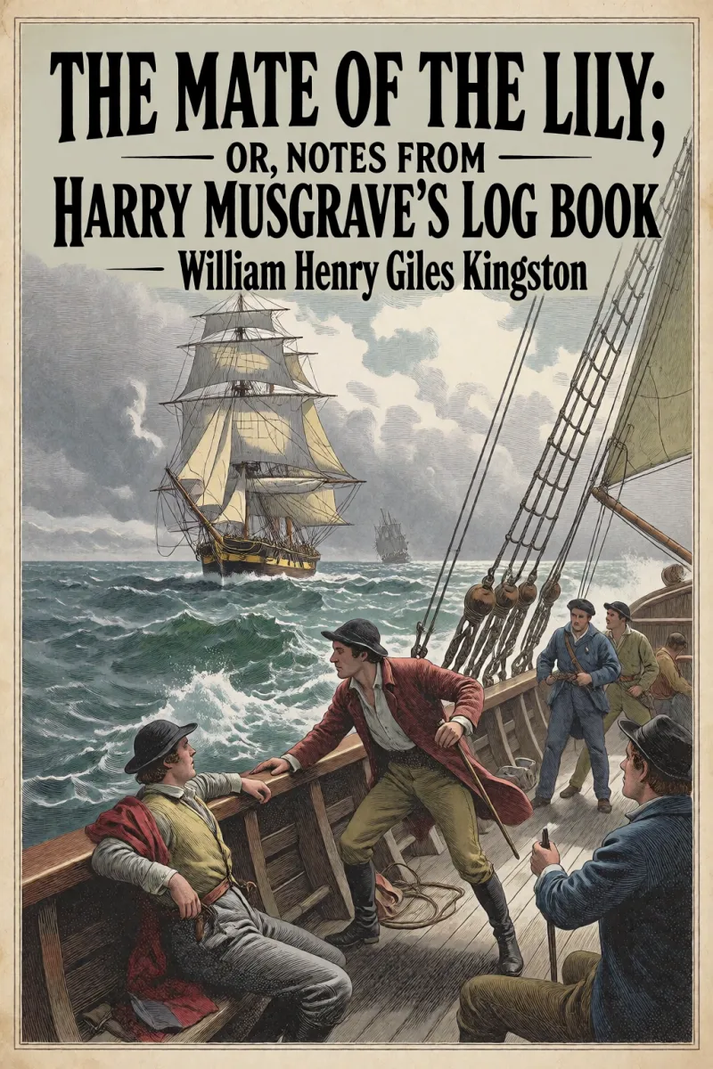 Cover of The Mate of the "Lily"; Or, Notes from Harry Musgrave's Log Book by William Henry Giles Kingston
