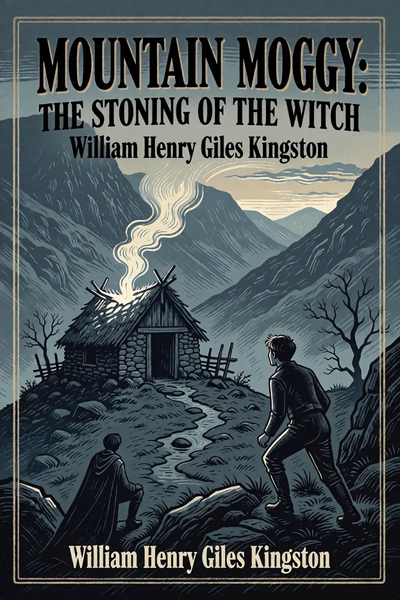 Cover of Mountain Moggy: The Stoning of the Witch by William Henry Giles Kingston
