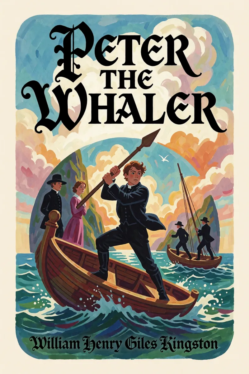 Cover of Peter the Whaler by William Henry Giles Kingston