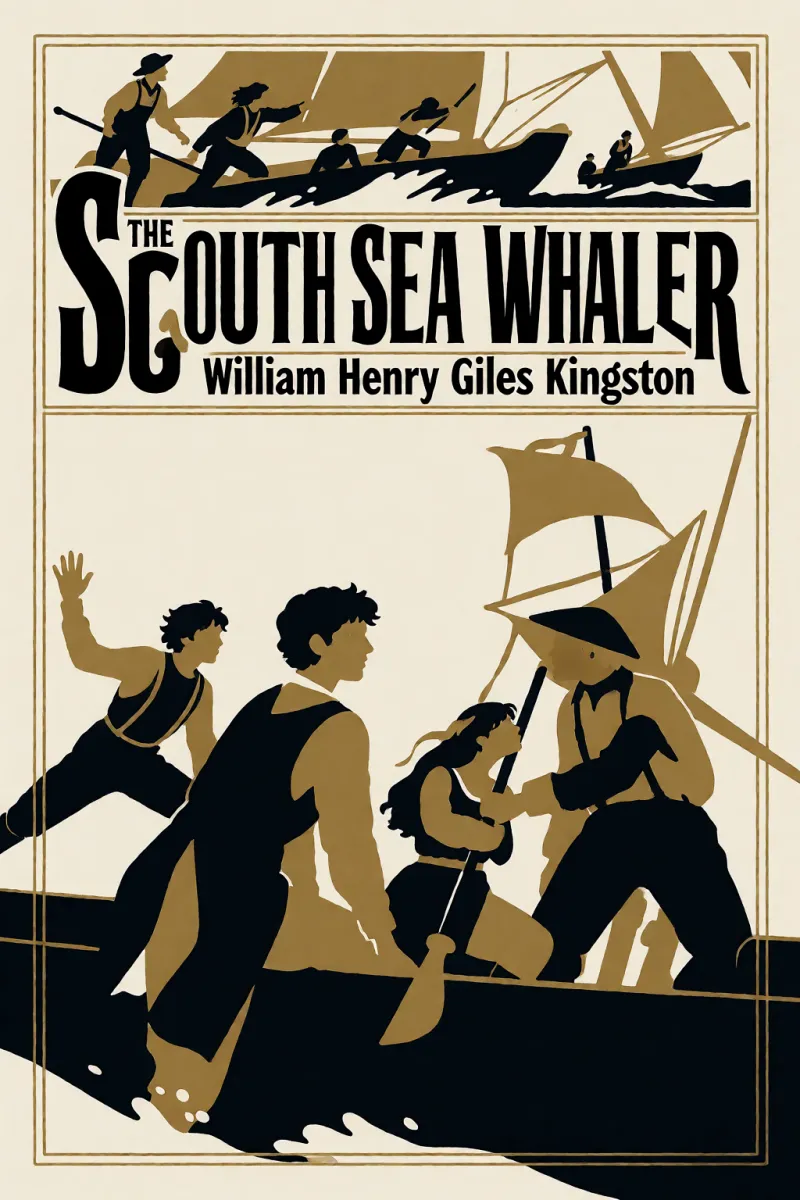 Cover of The South Sea Whaler by William Henry Giles Kingston
