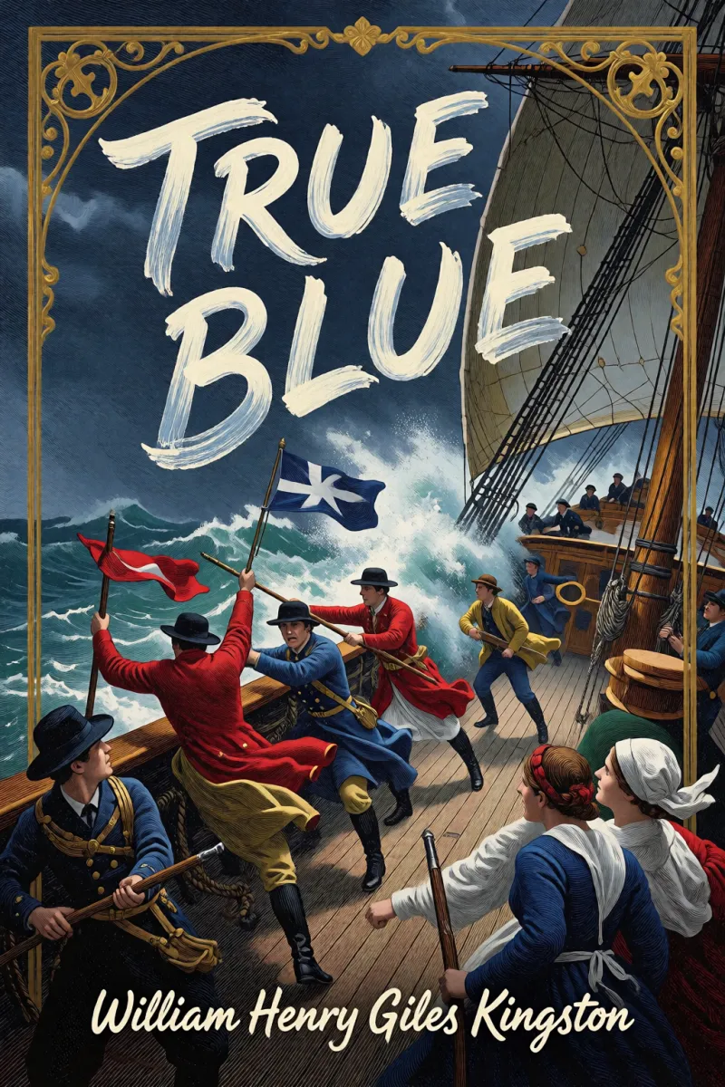 Cover of True Blue by William Henry Giles Kingston