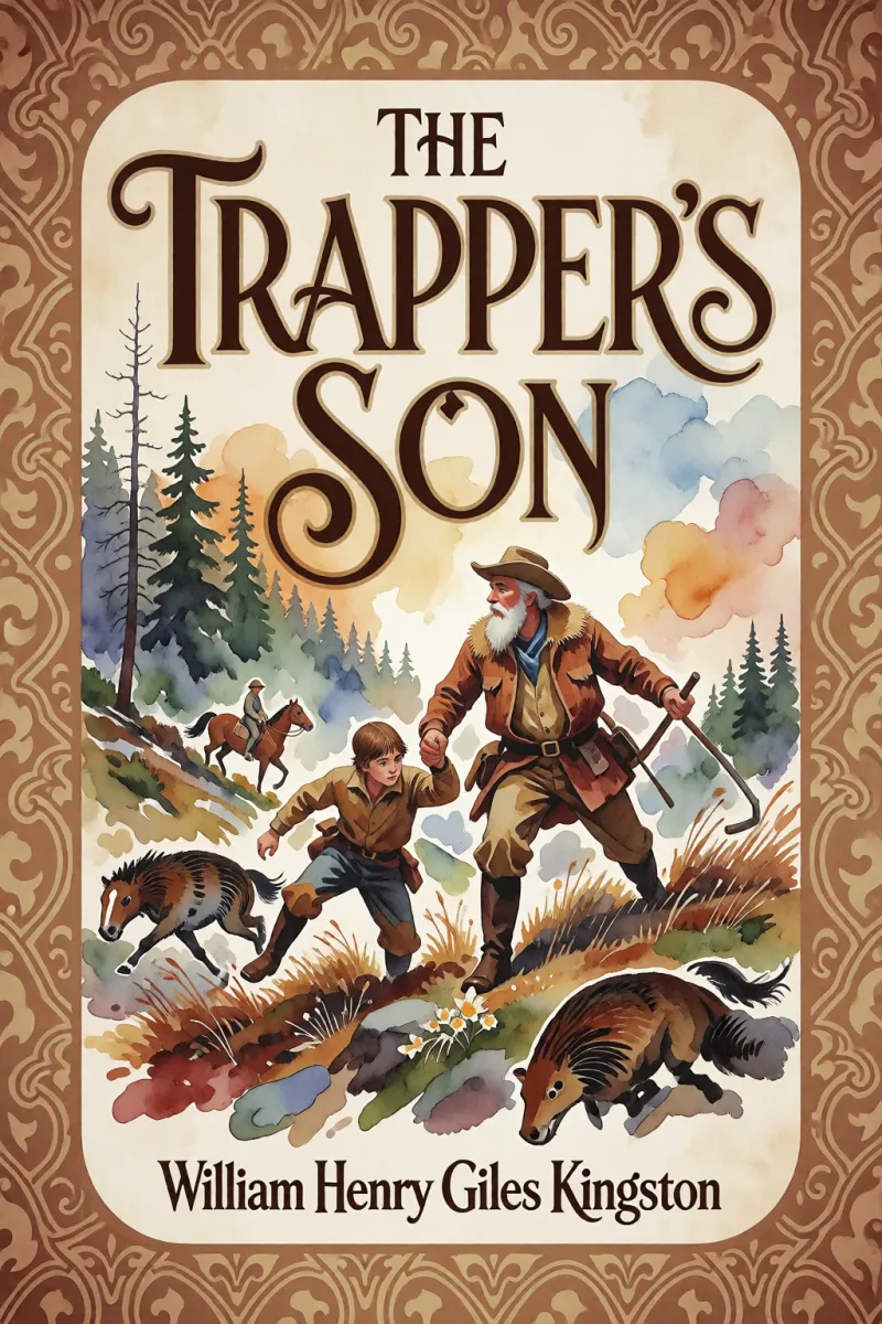 Cover of The Trapper's Son by William Henry Giles Kingston