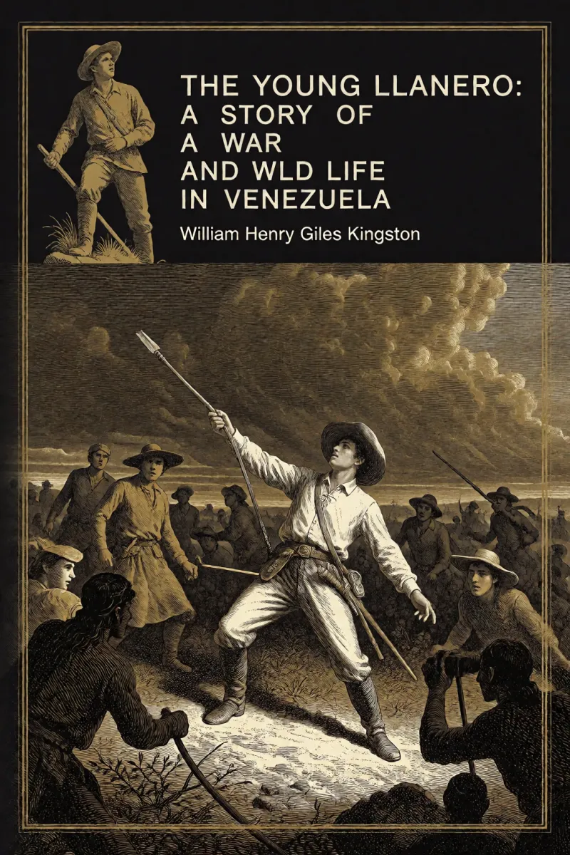 Cover of The Young Llanero: A Story of War and Wild Life in Venezuela by William Henry Giles Kingston