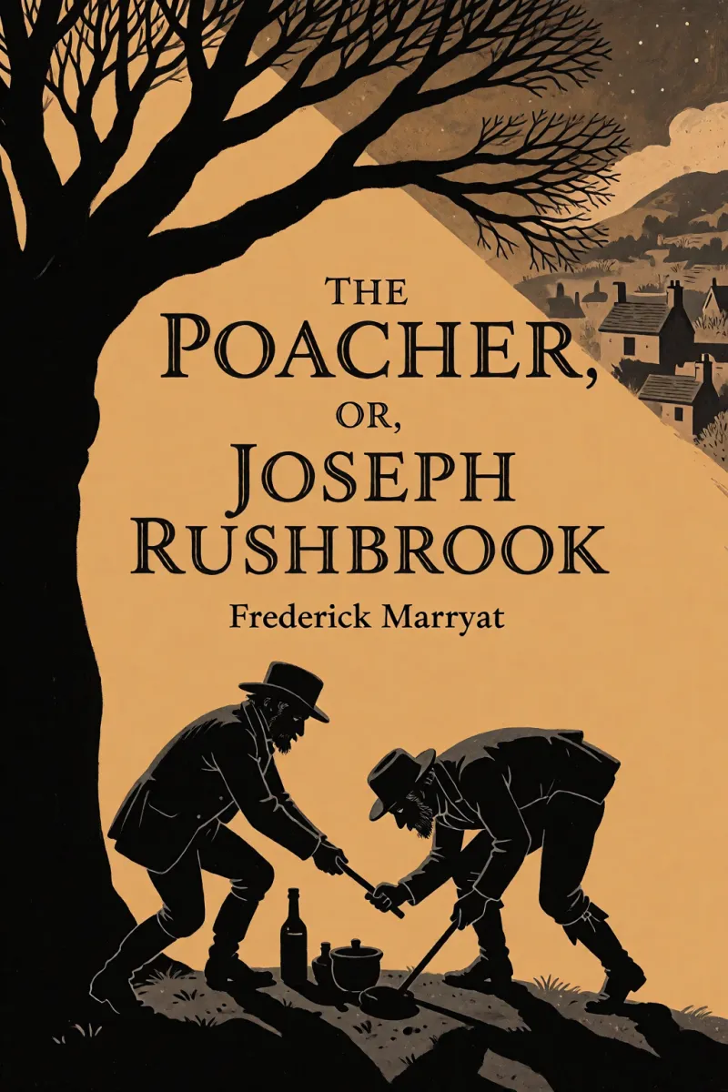 Cover of The Poacher; Or, Joseph Rushbrook by Frederick Marryat