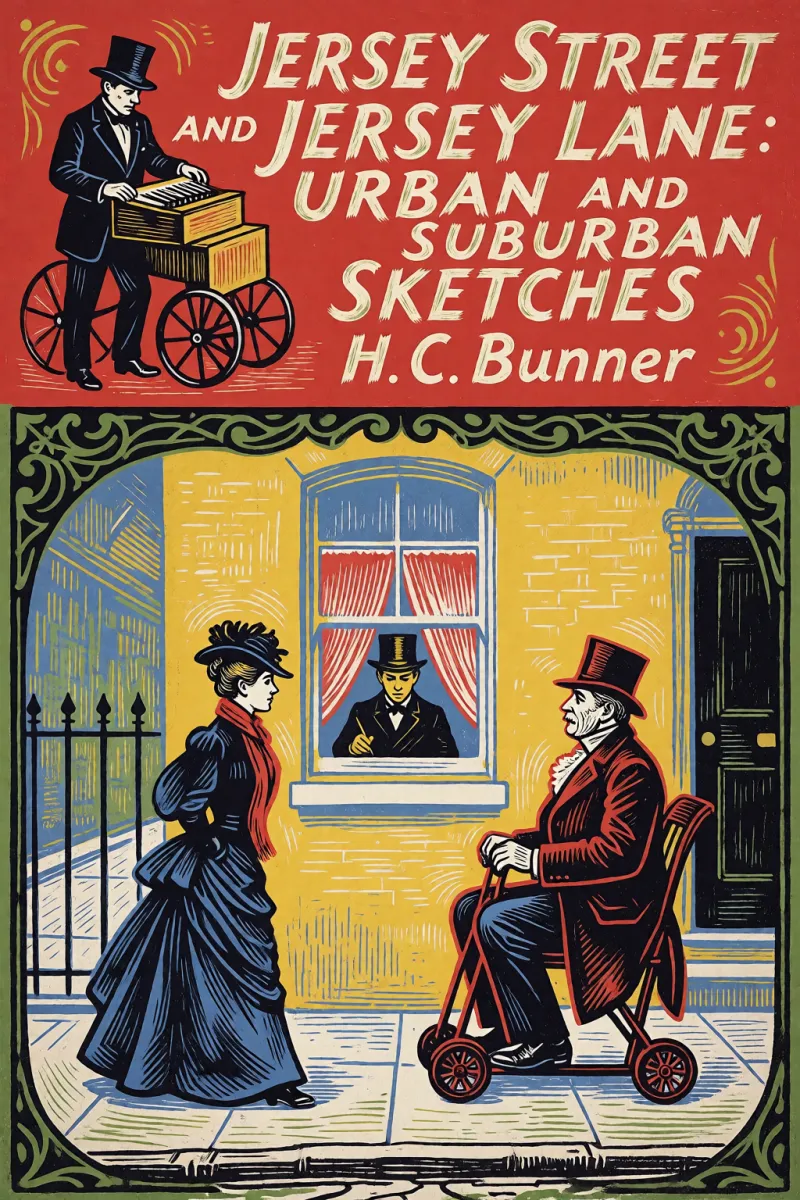 Cover of Jersey Street and Jersey Lane: Urban and Suburban Sketches by H. C. Bunner