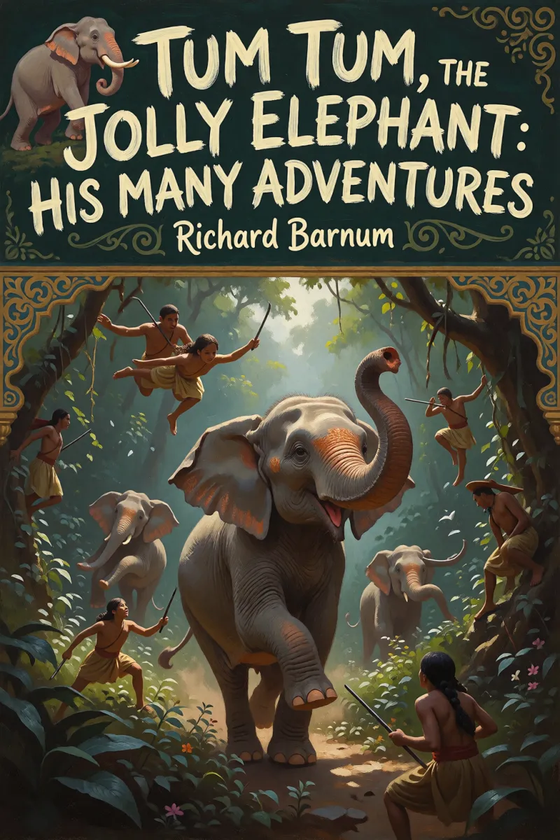 Cover of Tum Tum, the Jolly Elephant: His Many Adventures by Richard Barnum