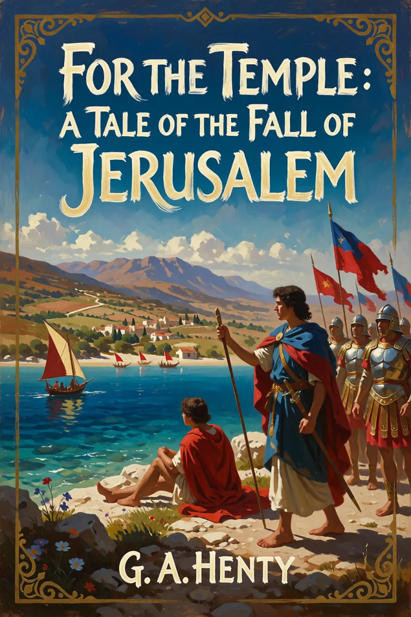 Cover of For the Temple: A Tale of the Fall of Jerusalem by G. A. Henty