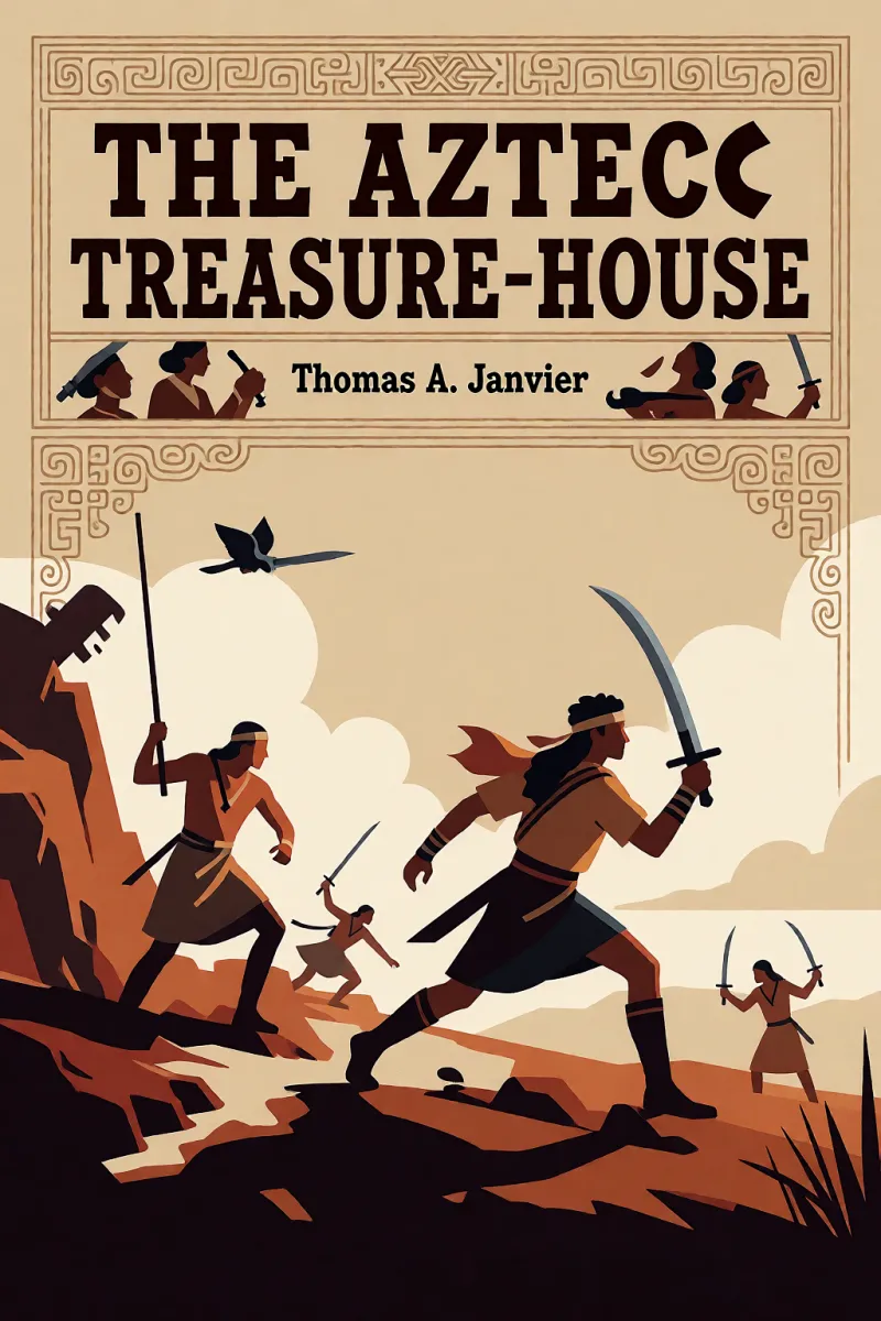 Cover of The Aztec Treasure-House by Thomas A. Janvier